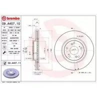 Тормозной диск BRECO 2362776 VNT2QQ W BV 8697 DALD4I