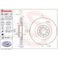 Тормозной диск BRECO 2362811 BV 8740 QKHMI E0NA L1