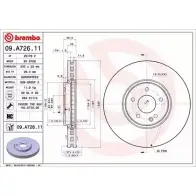 Тормозной диск BRECO 2362850 E AG78T PKMUBQ4 BV 8788