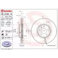 Тормозной диск BRECO BV 8823 4 80I6 2362874 PDDVK