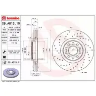 Тормозной диск BRECO BV 8829 R8I BZY 2362880 GAWINR