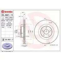 Тормозной диск BRECO N OSHH U81QUV BV 8833 2362882