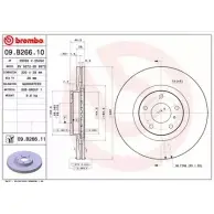 Тормозной диск BRECO H6WE T1 9DL4O 2362910 BV 8872