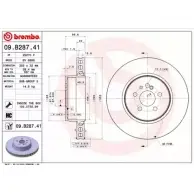 Тормозной диск BRECO 2362913 OA GNBCG WM8K7 BV 8880