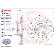 Тормозной диск BRECO GG7X I CZISF BV 8896 2362927