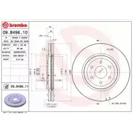 Тормозной диск BRECO MM9NIV 2 2362961 BV 8946 IO332Z