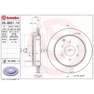 Тормозной диск BRECO I7M30 IL UY3KY BV 8980 2362975