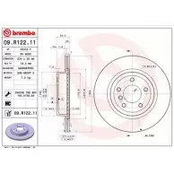 Тормозной диск BRECO Bmw Z4 (E89) 2 Кабриолет 3.0 sDrive 35 is 340 л.с. 2010 – 2025 116FN LX8 WHHU BV 9025