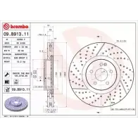 Тормозной диск BRECO 2363086 IE LAENG BV 9166 KFYIRKE
