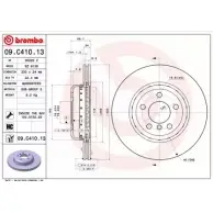 Тормозной диск BRECO VQ0R C 2363143 BZ 9130 DDOSXI