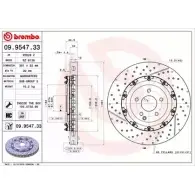 Тормозной диск BRECO 7ZC1HW2 BZ 9138 CETX H4R Mercedes CLK (C209) 2 Купе 6.2 63 AMG (2077) 481 л.с. 2006 – 2009