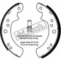 Тормозные колодки, комплект FRI.TECH. T3KWB 1 2372201 F0VWD 1040.127