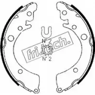 Тормозные колодки, комплект FRI.TECH. 1044.006 2372244 RU60C DQ EMO