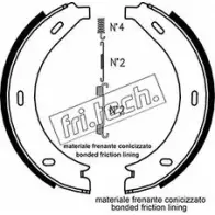 Тормозные колодки ручника, комплект FRI.TECH. 1052.123K TCFL4Y 2372385 0R 8N5LK