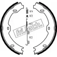 Тормозные колодки ручника, комплект FRI.TECH. 573U6 1052.130K Mercedes E-Class (S211) 3 Универсал 1.8 E 200 T Kompressor (2142) 163 л.с. 2003 – 2009 4 GZIAU