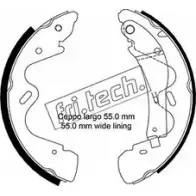 Тормозные колодки, комплект FRI.TECH. 5XK8 A 3JK0R6 1067.193 2372492