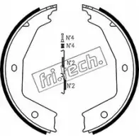 Тормозные колодки ручника, комплект FRI.TECH. J6 4GDY HFE1XE 1079.194K 2372552