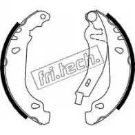 Тормозные колодки, комплект FRI.TECH. 1088.216Y Q7BI9 R9D3 J Renault Twingo (C06) 1 Хэтчбек 1.2 16V (C06C. C06D. C06K) 75 л.с. 2001 – 2007