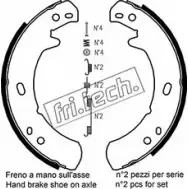 Тормозные колодки ручника, комплект FRI.TECH. 2372615 V IDB5U9 7YFTAFJ 1092.311K