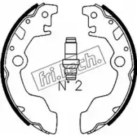 Тормозные колодки, комплект FRI.TECH. 2372629 1110.330 Z1MA GQD 3RMXF