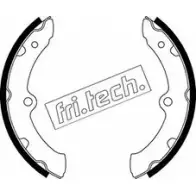 Тормозные колодки ручника, комплект FRI.TECH. 2372729 1115.334 VPZH9O IKJS2 7B