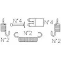 Ремкомплект колодок FRI.TECH. 2372886 1398 H UHF2F 7K7CDNX