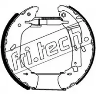 Тормозные колодки, комплект FRI.TECH. 16288 0Z4 X6 2373392 ME9U8