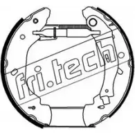 Тормозные колодки, комплект FRI.TECH. XB65LI Ford Transit 6 (FD) Автобус 2.0 DI (FE. FF. FG) 75 л.с. 2000 – 2006 4A M6UA 16289