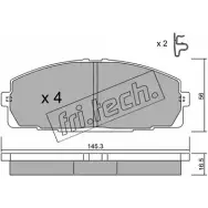 Тормозные колодки, дисковые, комплект FRI.TECH. 449.0 21 468 269SNE Toyota Hiace (H100) 4 Автобус