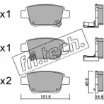 Тормозные колодки, дисковые, комплект FRI.TECH. 23621 Toyota Estima (XR50) 2 Минивэн 2.4 Hybrid (AHR20) 150 л.с. 2012 – 2025 236 20 467.0