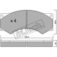 Тормозные колодки, дисковые, комплект FRI.TECH. 595.0 IET7TCD 290 17 2374161
