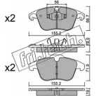 Тормозные колодки, дисковые, комплект FRI.TECH. 24558 691.3 2 4557 2374289