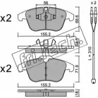 Тормозные колодки, дисковые, комплект FRI.TECH. 15414Z 243 32 Citroen C5 2 (RE, PF3) Универсал 3.0 V6 211 л.с. 2004 – 2007 691.5W