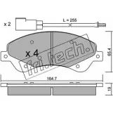 Тормозные колодки, дисковые, комплект FRI.TECH. 2 4485 V4H2NIE Ford Transit 7 (FM) Грузовик 695.0