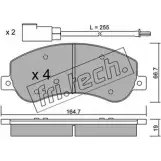 Тормозные колодки, дисковые, комплект FRI.TECH. 2 4484 Ford Transit 7 (FM) Грузовик 696.0 BET3H