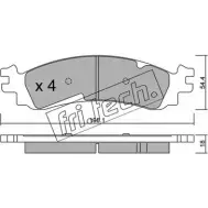 Тормозные колодки, дисковые, комплект FRI.TECH. 702.0 NOU05EV AD DRTD Ford Explorer 4 (U251) Внедорожник 4.6 4WD 296 л.с. 2006 – 2010