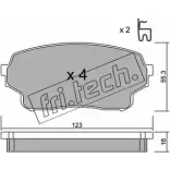 Тормозные колодки, дисковые, комплект FRI.TECH. Suzuki Grand Vitara (FT, HT) 1 Кроссовер 2.7 (JA 627) 184 л.с. 2003 – 2006 2430 1 781.0 1XIB2