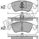 Тормозные колодки, дисковые, комплект FRI.TECH. 791.6 Ford Focus 2 Хэтчбек 2.5 RS 305 л.с. 2009 – 2011 MW74YI 244 09