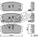 Тормозные колодки, дисковые, комплект FRI.TECH. 795.0 24499 2374421 2 4498