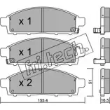 Тормозные колодки, дисковые, комплект FRI.TECH. 807.0 2 4529 Mitsubishi L200 4 (KB4T) Пикап 24530