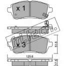 Тормозные колодки, дисковые, комплект FRI.TECH. 24284 Ford Fiesta 6 (CB1, CCN) Хэтчбек 1.6 95 л.с. 2008 – 2024 24 283 809.0