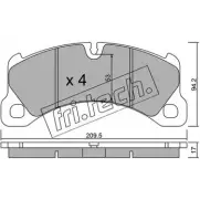 Тормозные колодки, дисковые, комплект FRI.TECH. 8T1HW 2468 5 972.0 Porsche Cayenne (92A) 2 Кроссовер