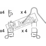 Ремкомплект тормозных колодок FRI.TECH. 2376991 KIT.062 ZI5XL BZ XGDE098