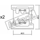 Ремкомплект тормозных колодок FRI.TECH. KIT.064 S K13BR 2376993 YH0V3U