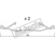 Ремкомплект тормозных колодок FRI.TECH. NNBI M KIT.094 2377019 3GC5X