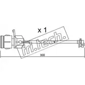 Датчик износа тормозных колодок FRI.TECH. C9BHZ Audi A8 (D2) 1 1994 – 2002 SU.249 T7Y VUA