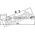 Датчик износа тормозных колодок FRI.TECH. SU.274 WBR HR RJC6VWA Bmw 5 Gran Turismo (F07) 6 Хэтчбек 4.4 550 i 405 л.с. 2009 – 2012