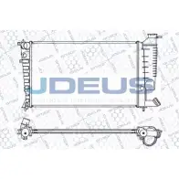 Радиатор охлаждения двигателя JDEUS 2378055 X1RZYG 007M41 C 5EQQY