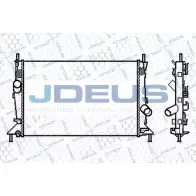 Радиатор охлаждения двигателя JDEUS 012M25 VW6VAIJ 2378084 KLDS 15