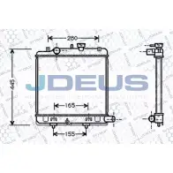 Радиатор охлаждения двигателя JDEUS ANC4K5L 016M30 Mazda Demio (DW) 1 Хэтчбек U 33QC